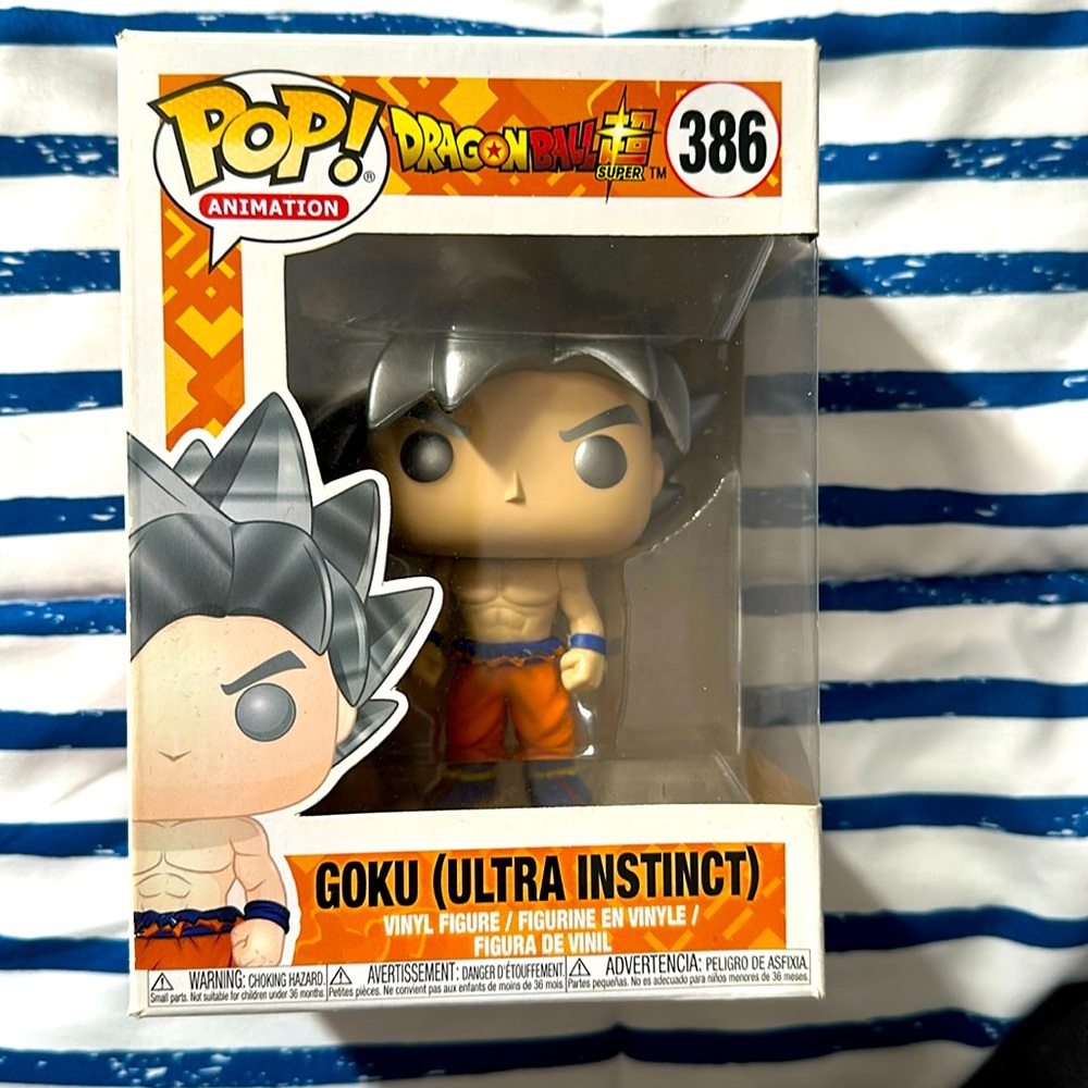 Dragon Ball Z Goku (Ultra Instinct) Funko Pop #386